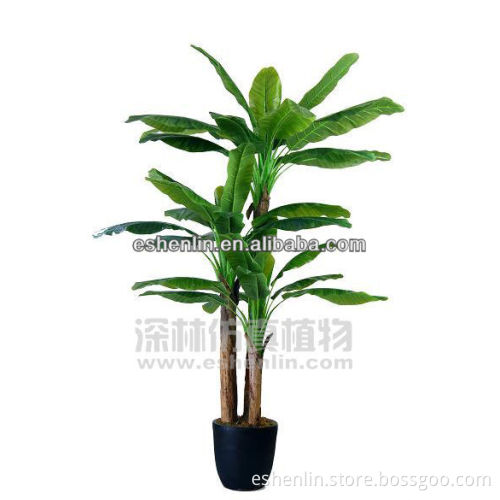 fake/man-made artificial banana trees